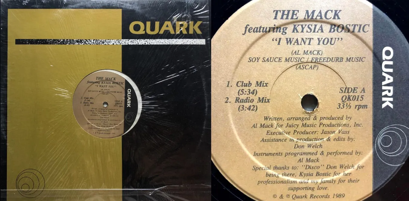 The Mack Feat. Kysia Bostic – I Want You